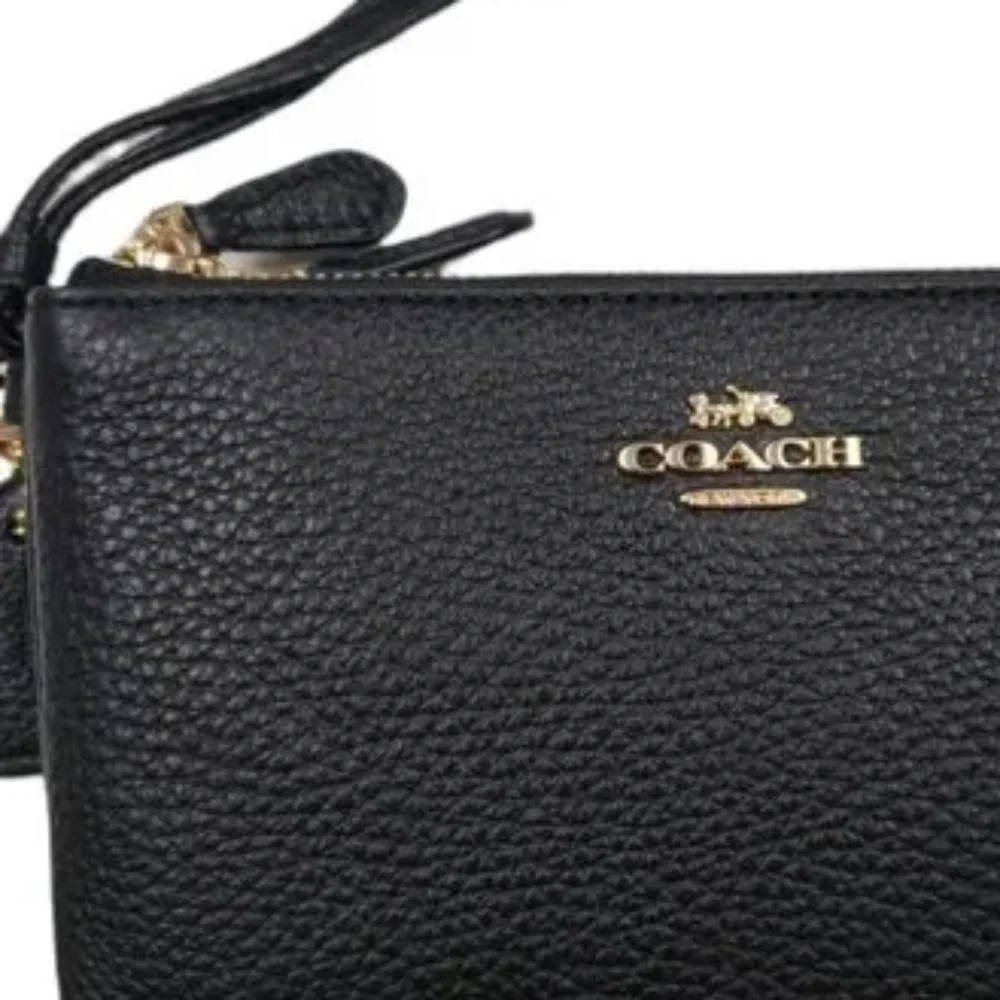 Coach Double Zip Wristlet NWT